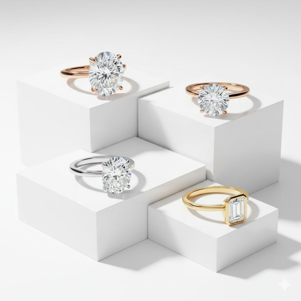 Solitaire rings